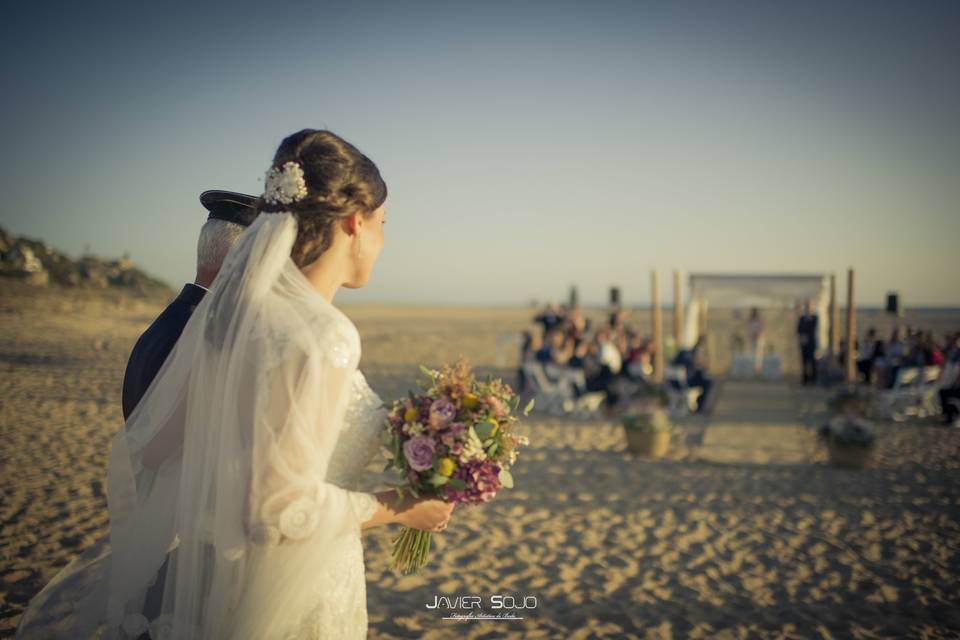 Ceremonia en la playa