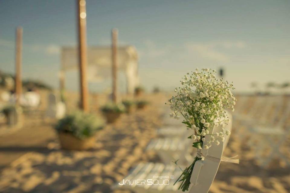 Ceremonia en la playa