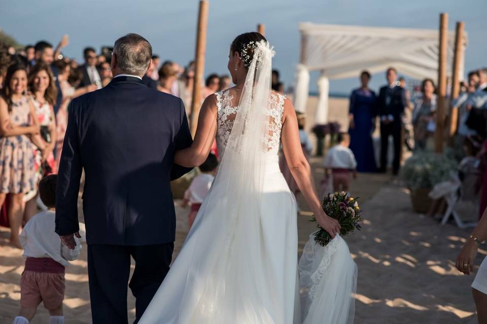 Ceremonia en la playa