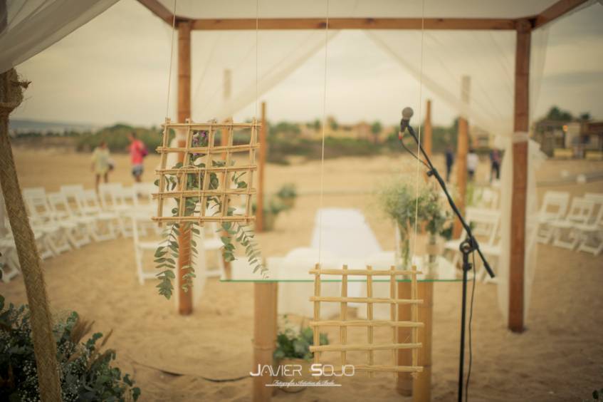 Ceremonia en la playa