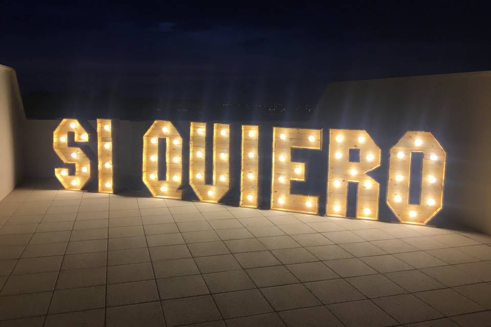 Sí, quiero iluminado