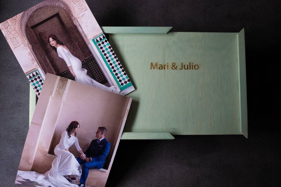 Caja de postboda