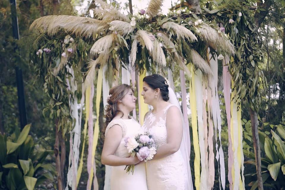 Boda de M. Ángeles y Celia