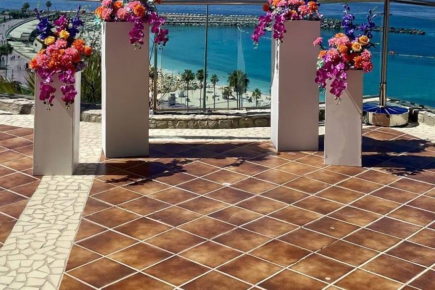 Ceremony Decor In House