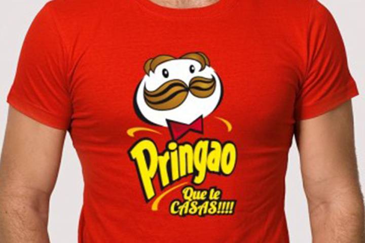 Camiseta personalizada Pringao