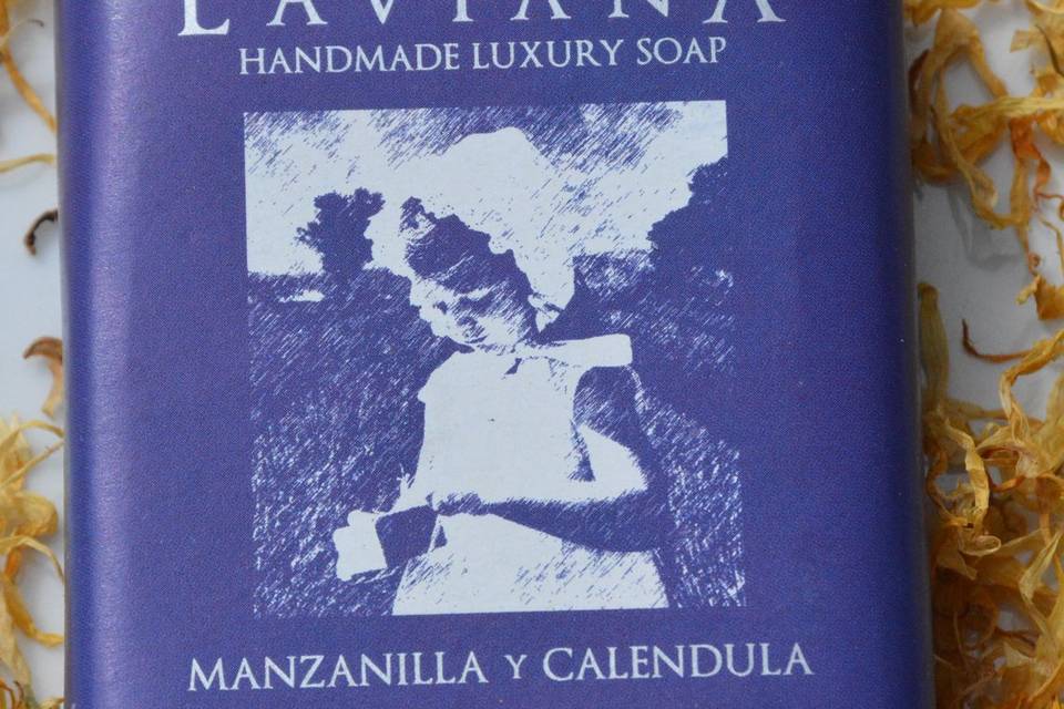 Jabón de manzanilla y caléndula