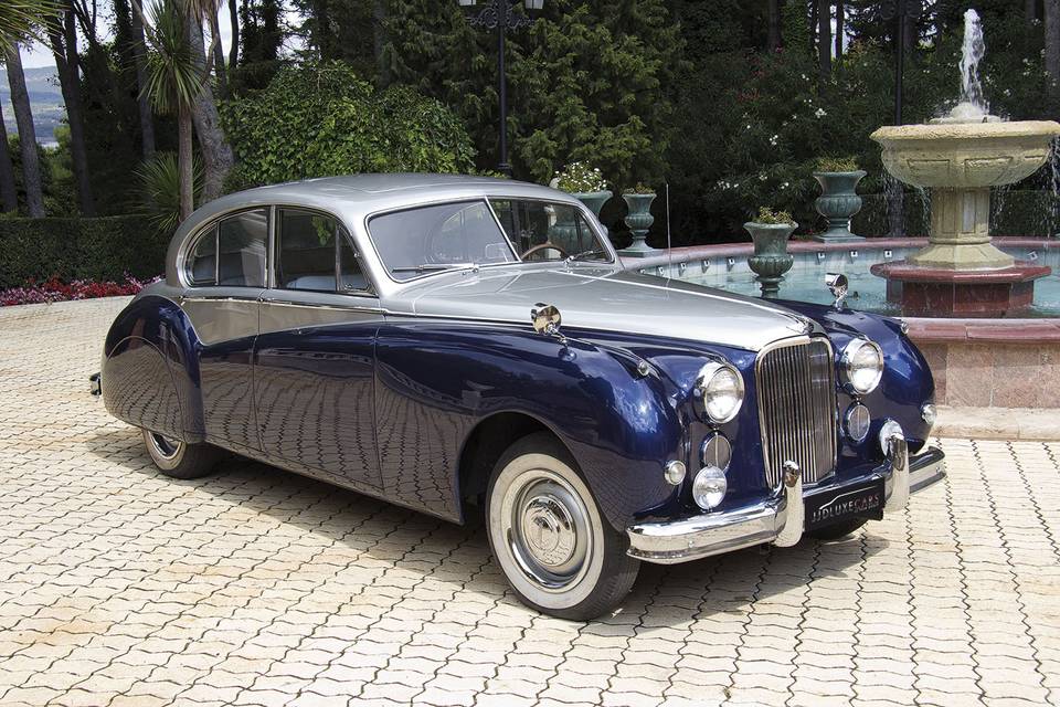 1956 Jaguar MKII Blue / Gris