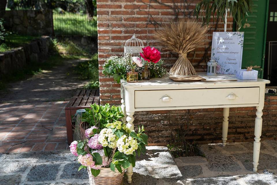 Decoración finca