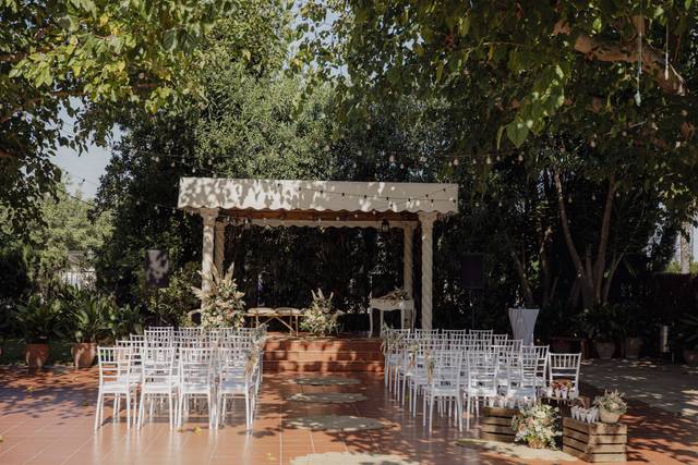 Ceremonia en la Pérgola