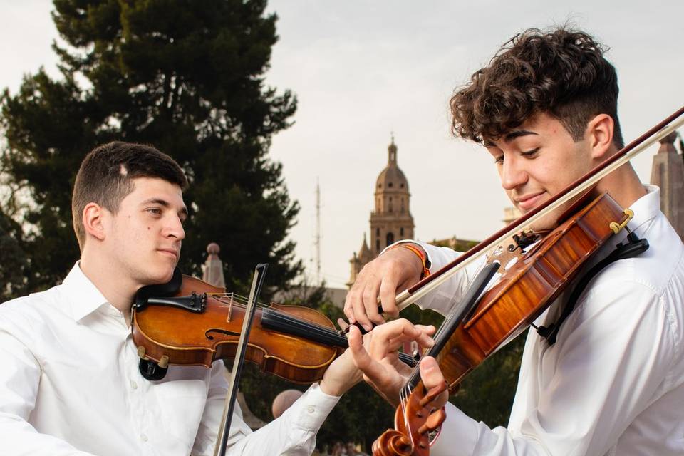 El dúo clásico: violín y viola