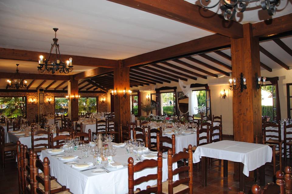 Salón para el banquete