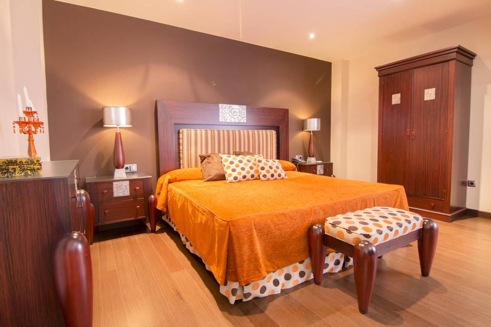 Zona de estar suite nupcial