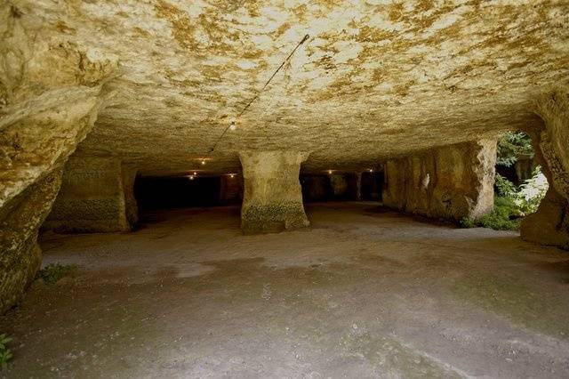 Cueva del restaurante