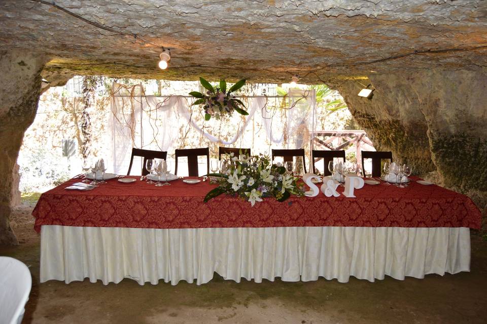 Bodas. Mesa nupcial