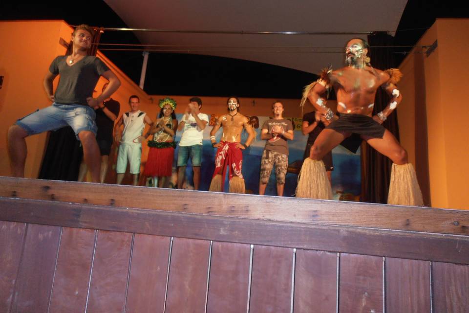 Show haka público