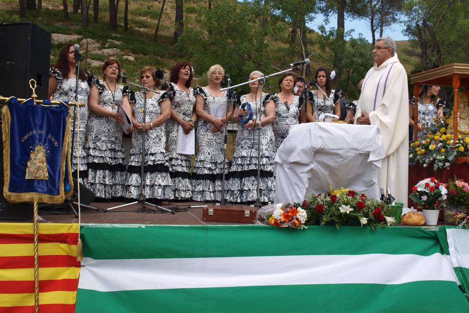 Misa en Romeria Provincial de Girona en Torroella de Montgrí