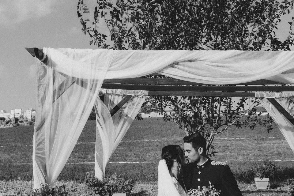 El beso en byn