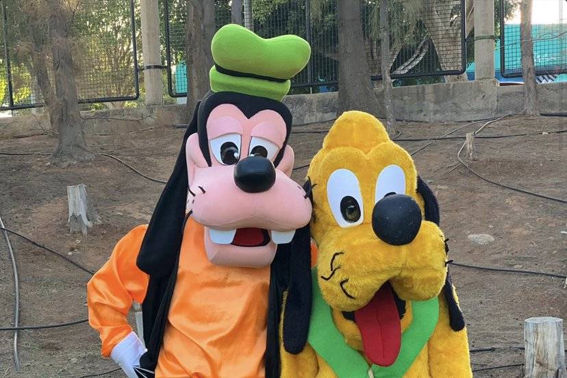 Goofy y Pluto