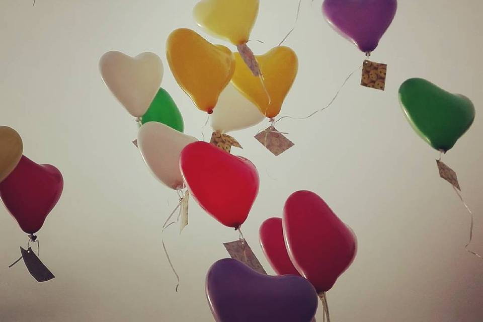 Suelta de globos