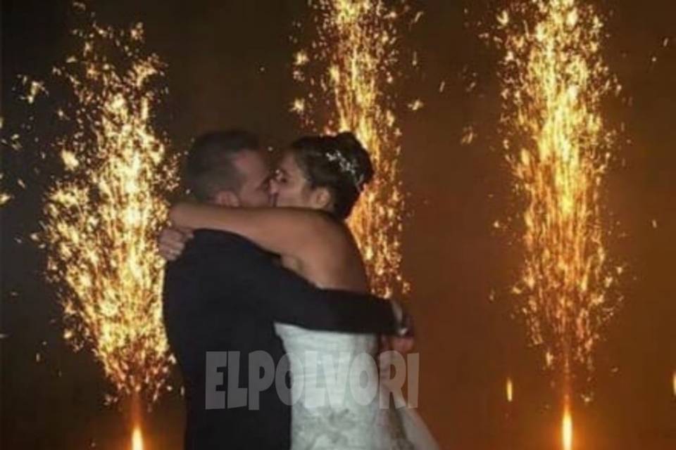 Fuego frío bodas