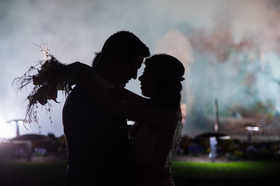 Efecto humo bajo y medio