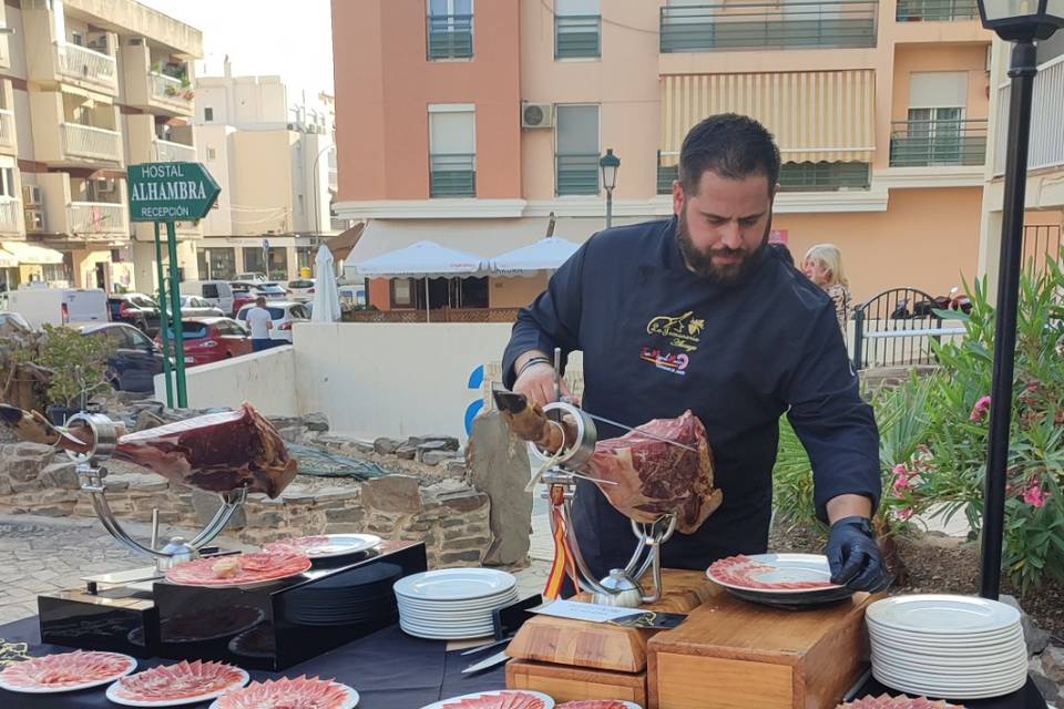 Antonio Alcauza - Cortadores de jamón