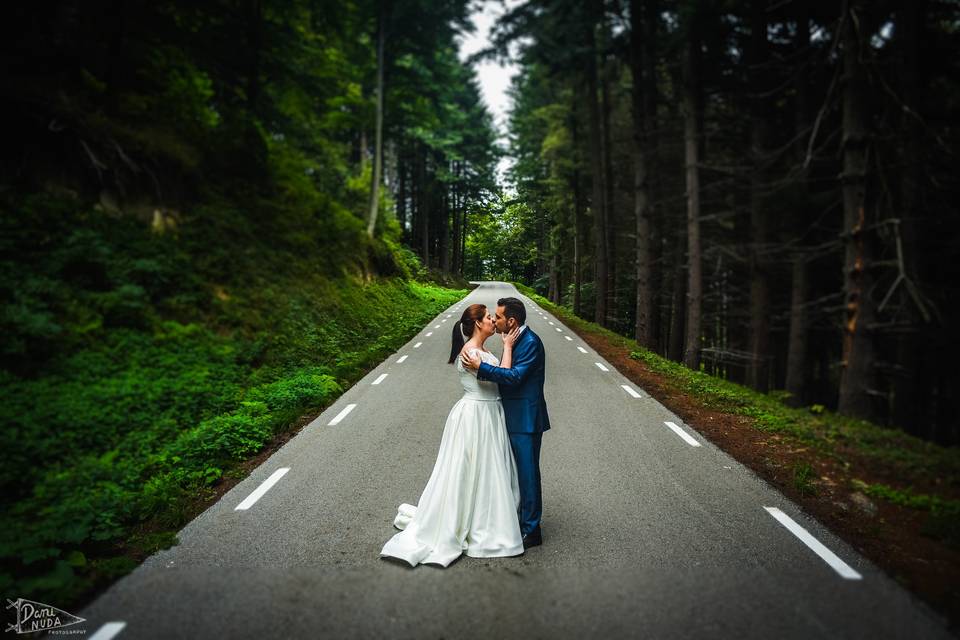 Postboda en el Montseny