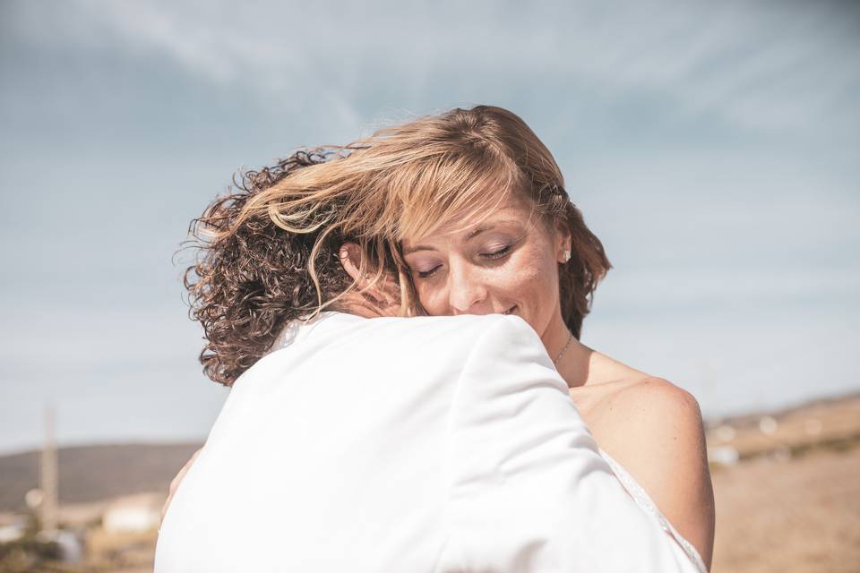 Boda en playa de Bolonia