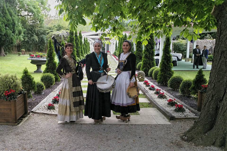 Boda en los jardines