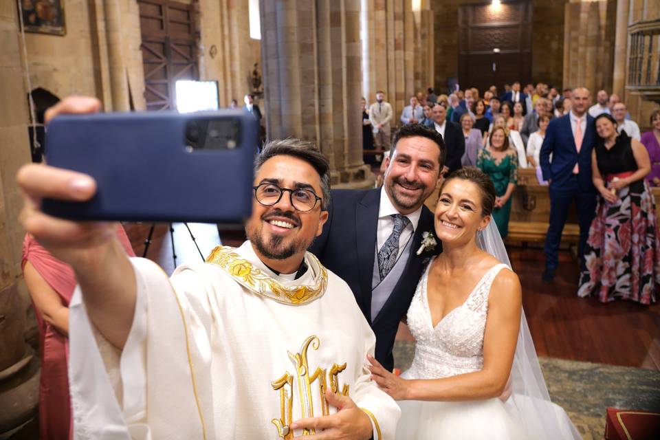 El selfie de la boda