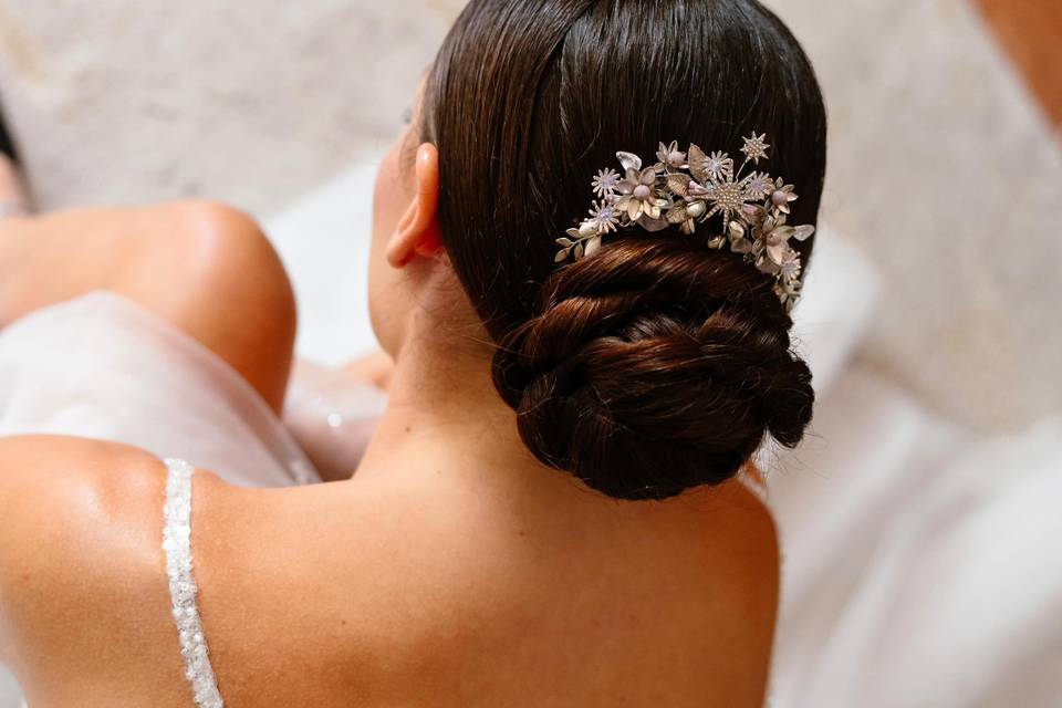 Tocado de novia Touché by Cari
