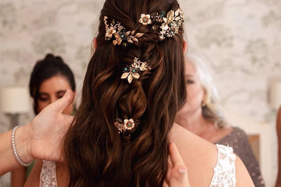 Tocado de novia Touché by Cari