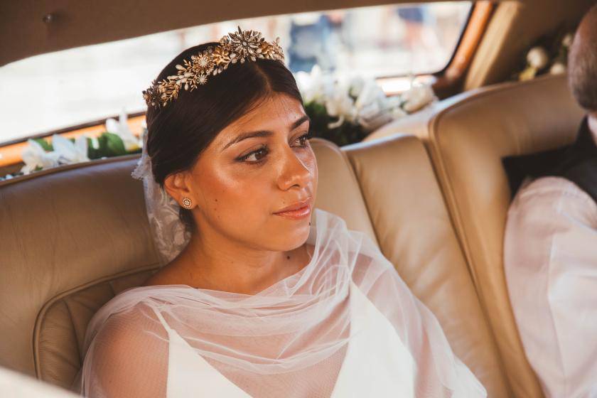 Tiara de novia Touché by Cari