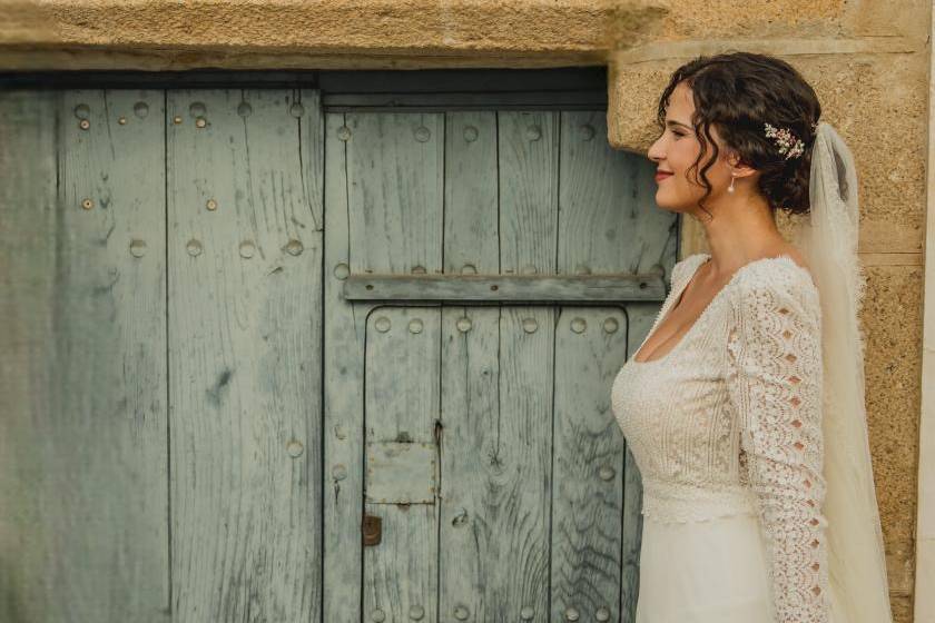 Tocado de novia Touché by Cari