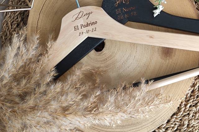 Percha personalizada