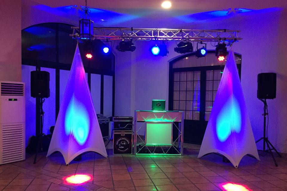 Sonido e iluminación para boda