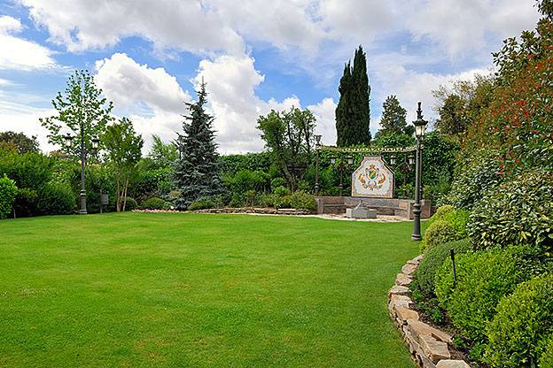 Jardín para el cóctel