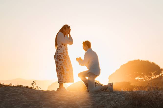 Cabo Pino pedida de mano