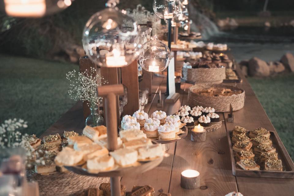 Mesa de postres