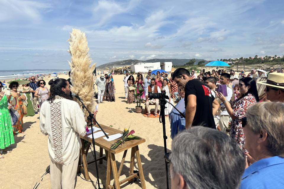 Ceremonia playa