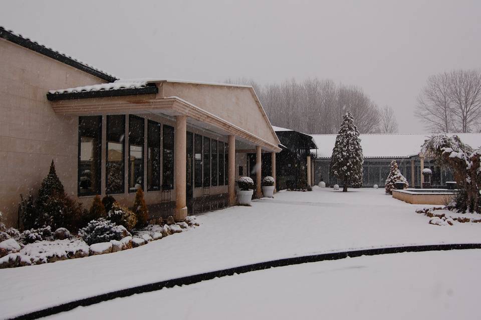 Salón Carbar nevado.