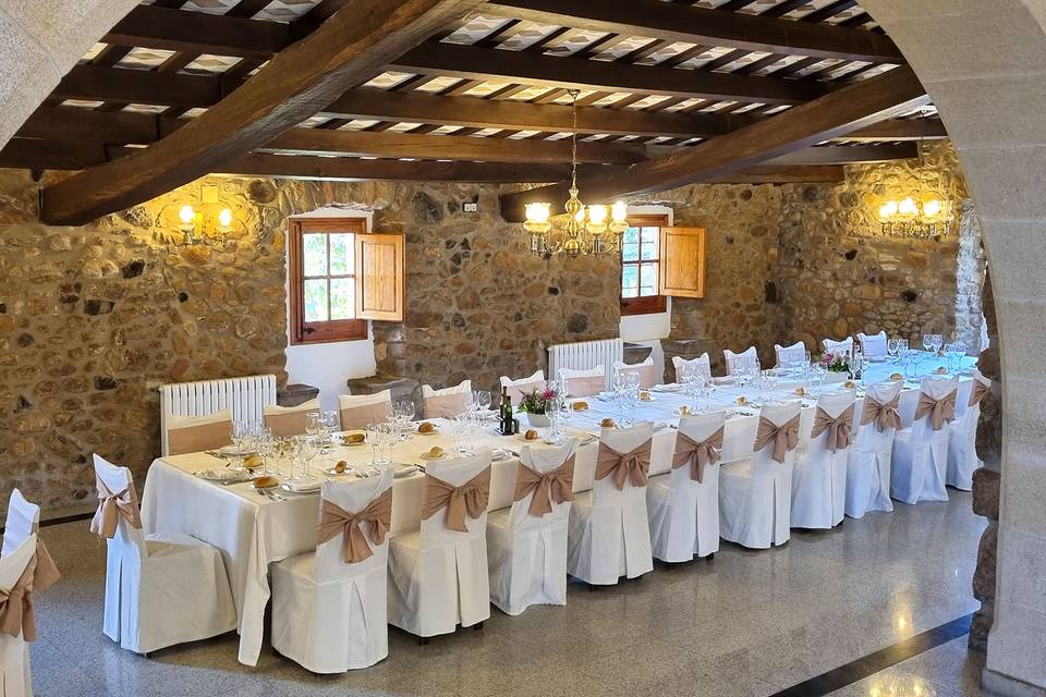 Banquete con encanto