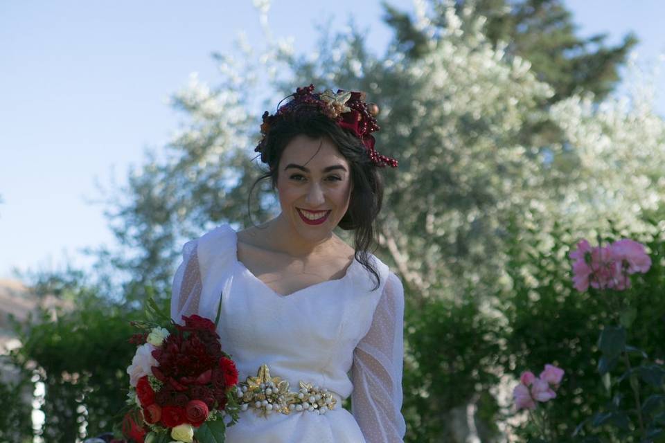 Novia vestido corto