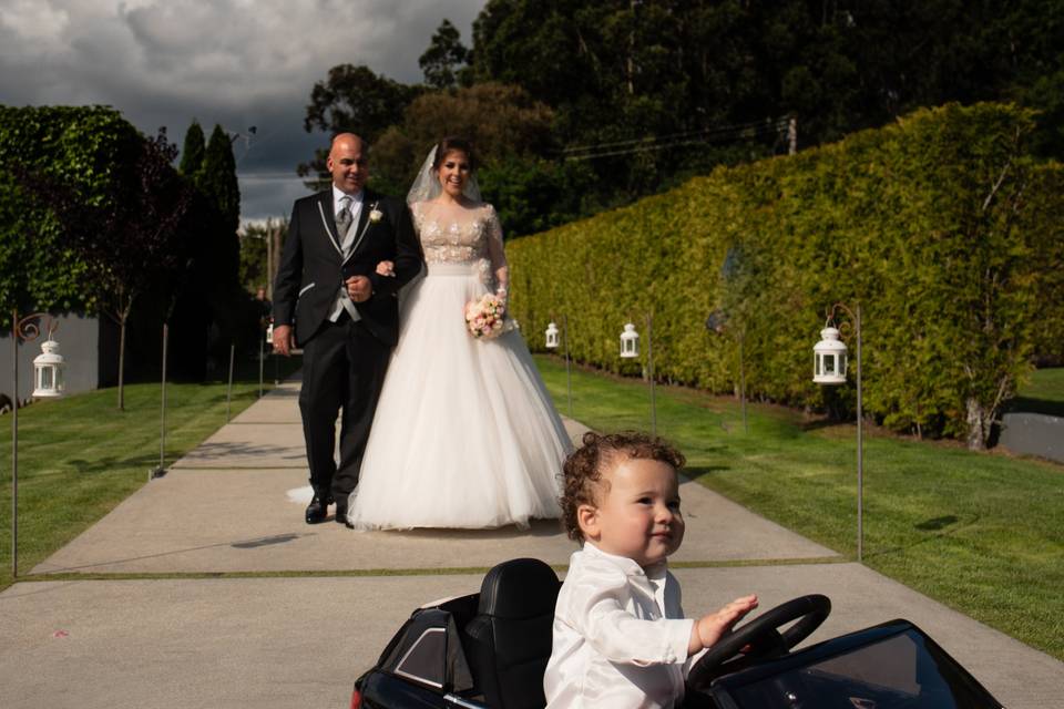 Preparativos de la novia