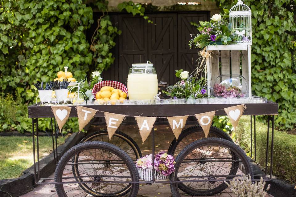 Ceremonia - carrito de limonada