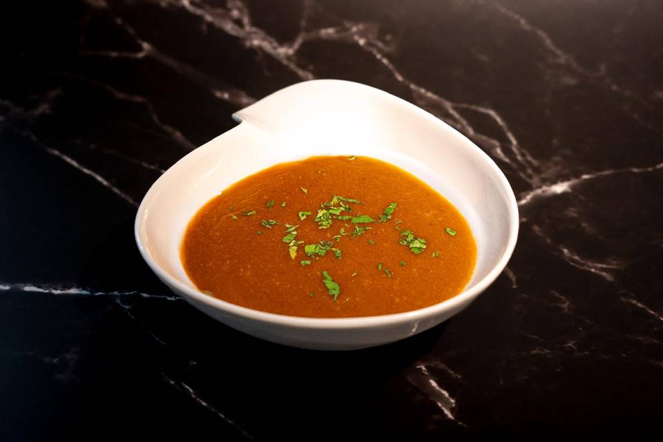 Crema de centolla del Cantábri
