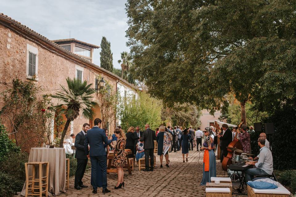 Aperitivos en la calle