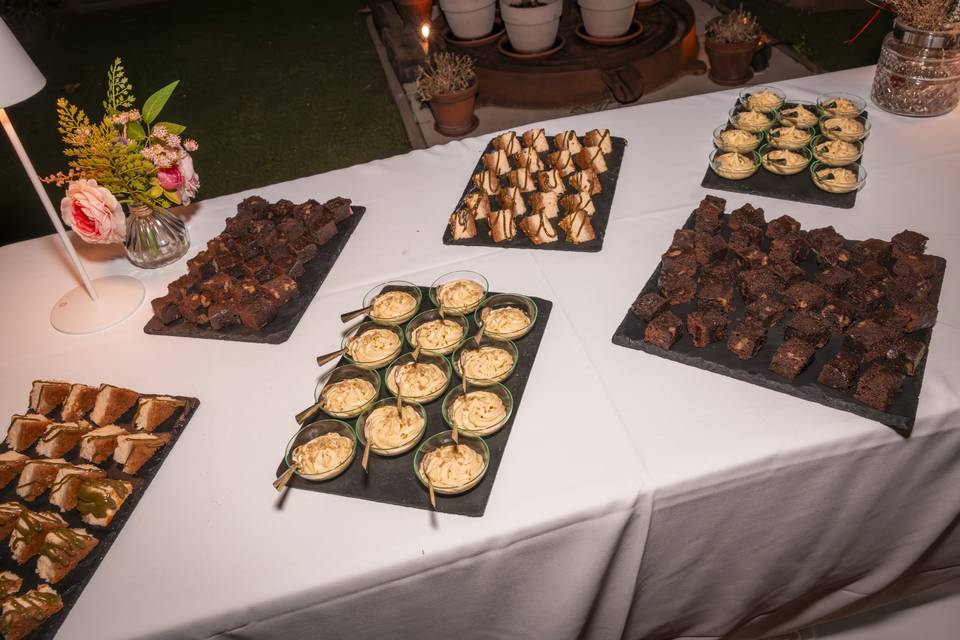Córner de postres