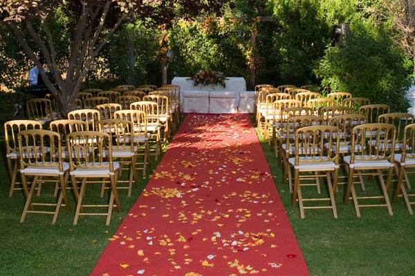 Ceremonia al aire libre