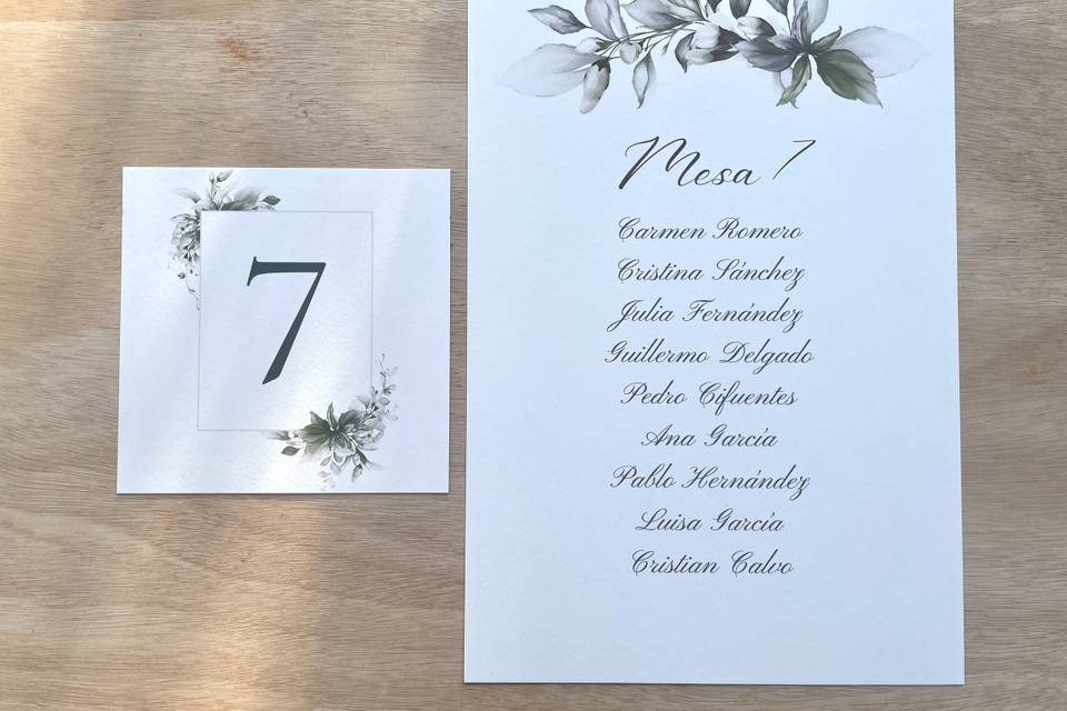 Papelería de boda